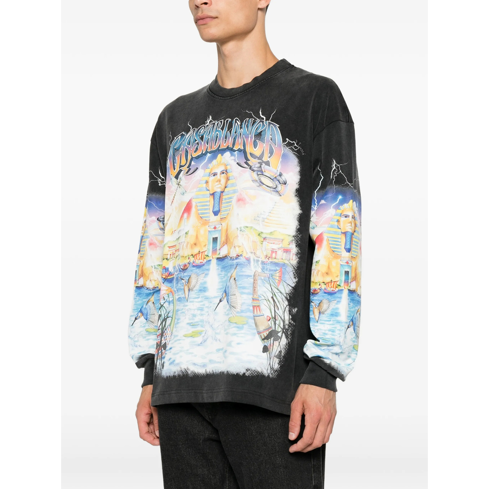 Black Egypt As It Was Long Sleeve T-Shirt