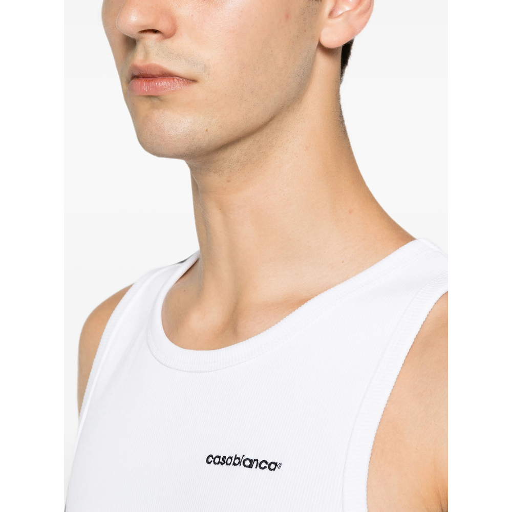 Logo-Print Tank Top