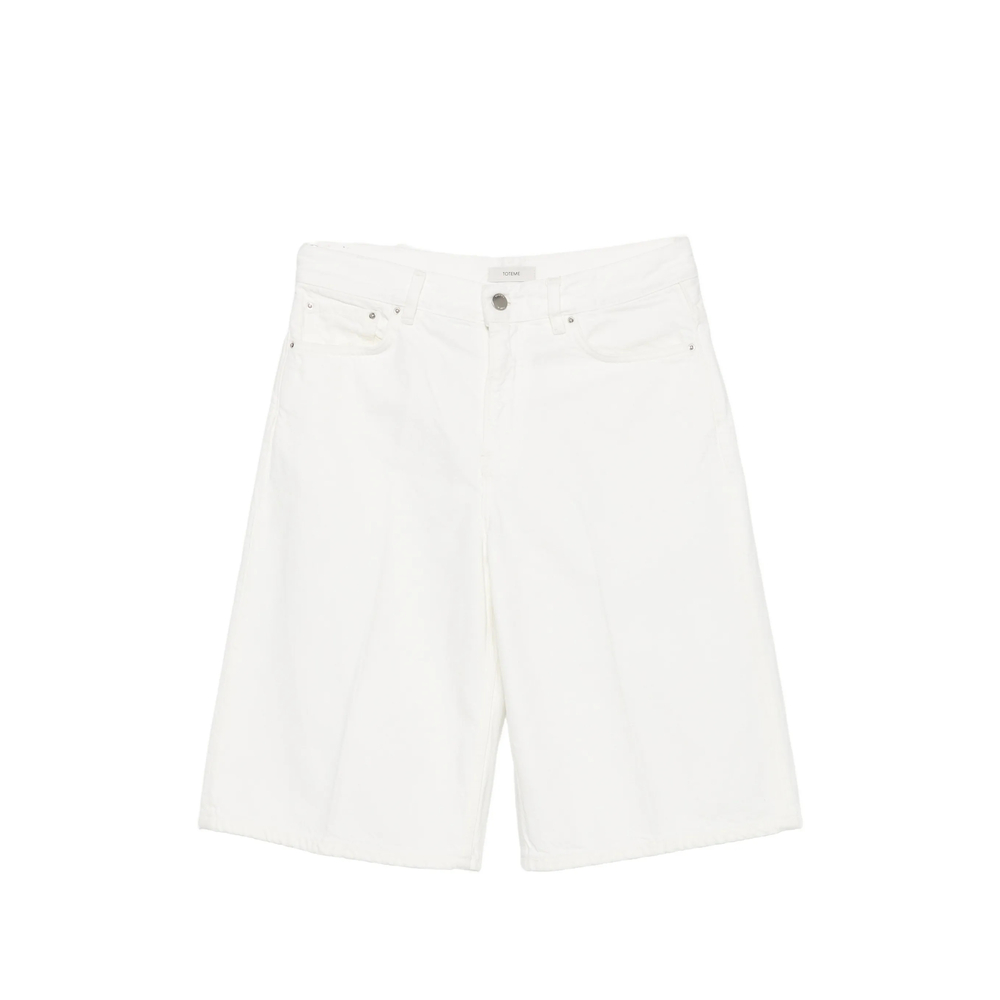 Toteme Board Knee-length Denim Shorts