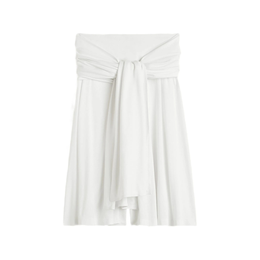 Toteme Wrap-waist Pleated Shorts