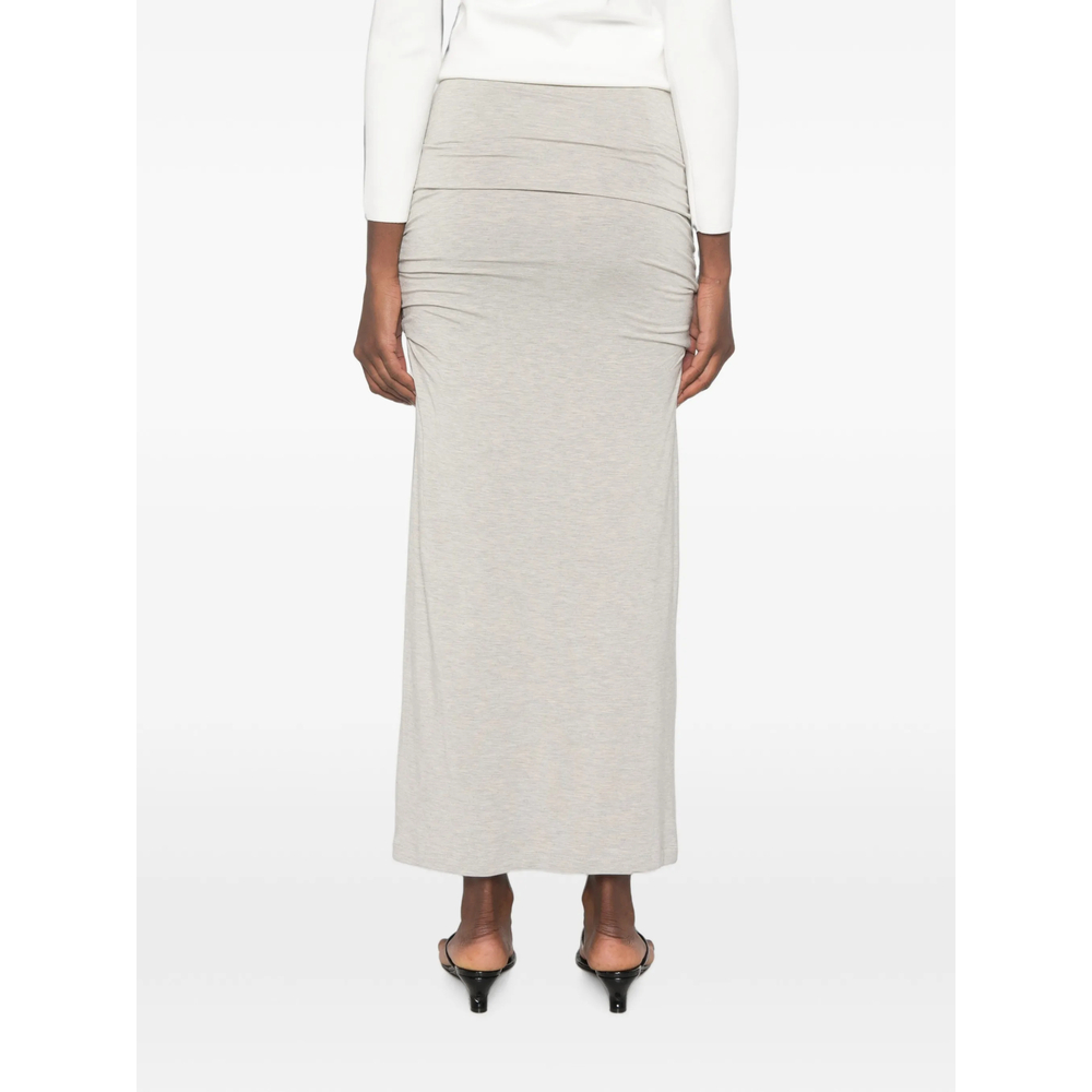 Draped Jersey Skirt