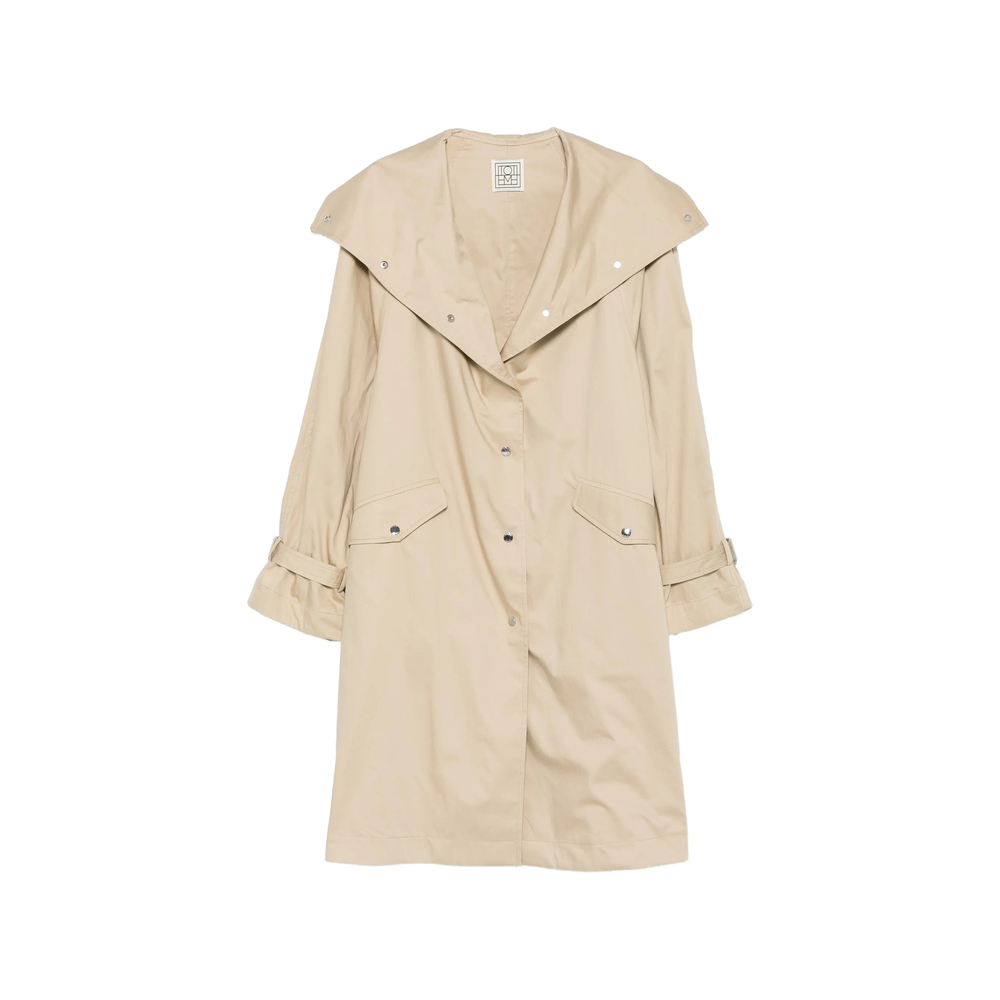 Toteme Oversized Spread-collar Trench Coat