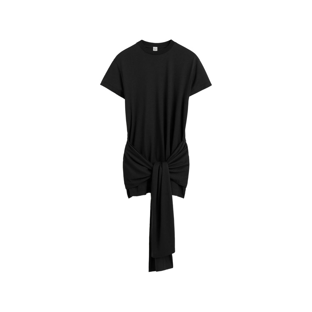 Tie-Waist Jersey Top