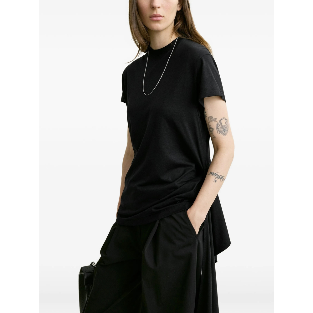 Tie-Waist Jersey Top