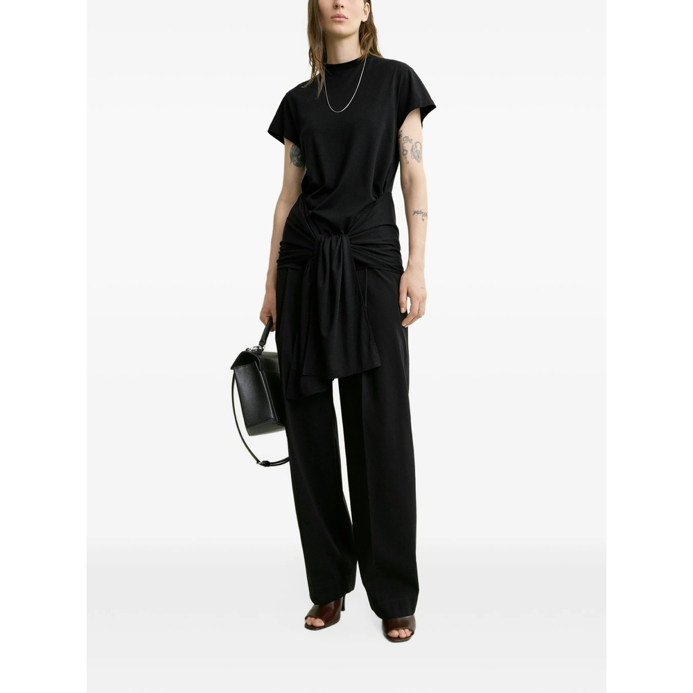 Tie-Waist Jersey Top