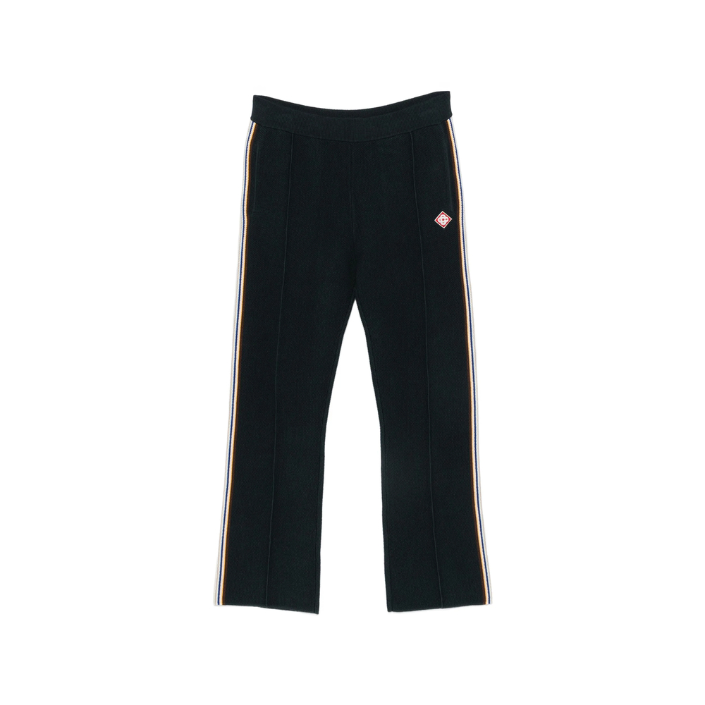 Logo-Patch Side-Stripe Track Pants
