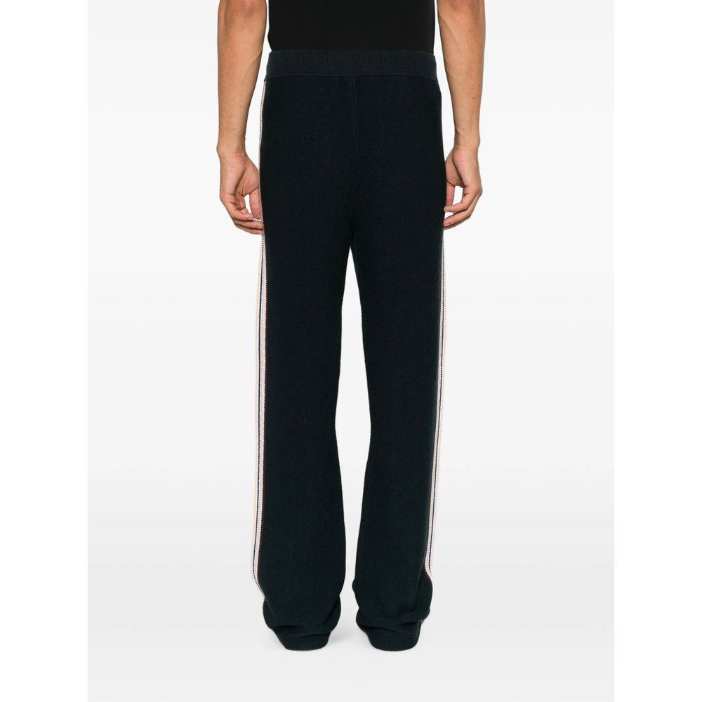 Logo-Patch Side-Stripe Track Pants
