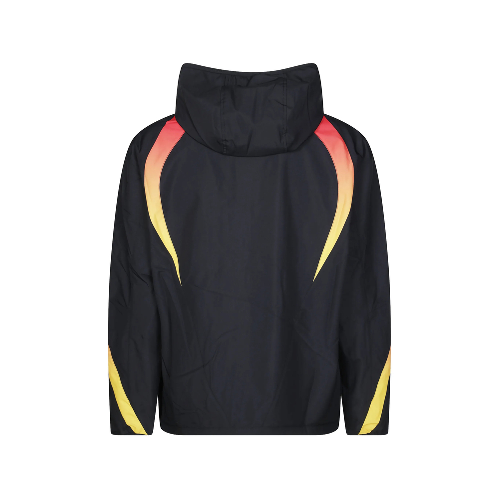 Gradient Zip-Up Hooded Jacket