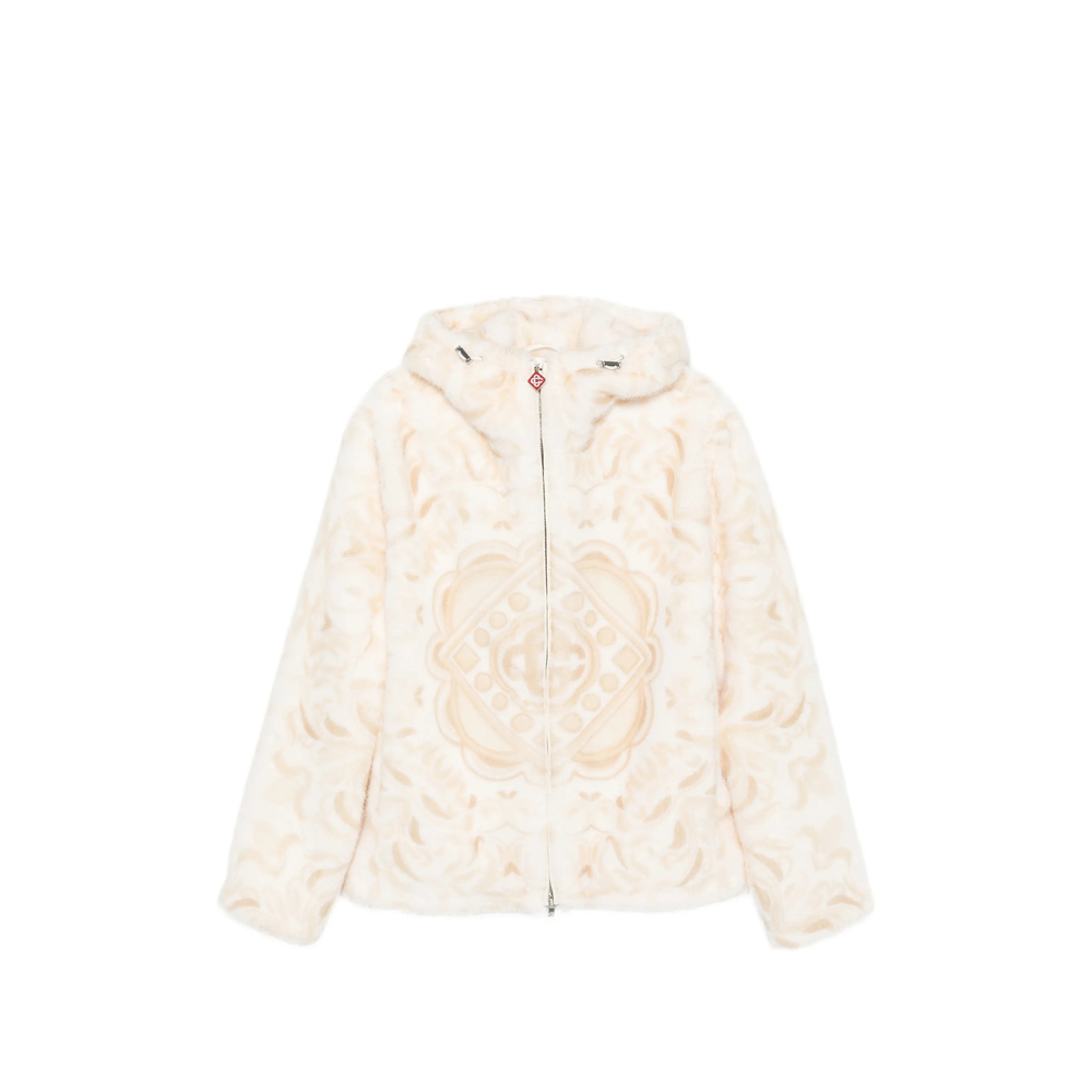 Casablanca Faux-fur Hooded Jacket