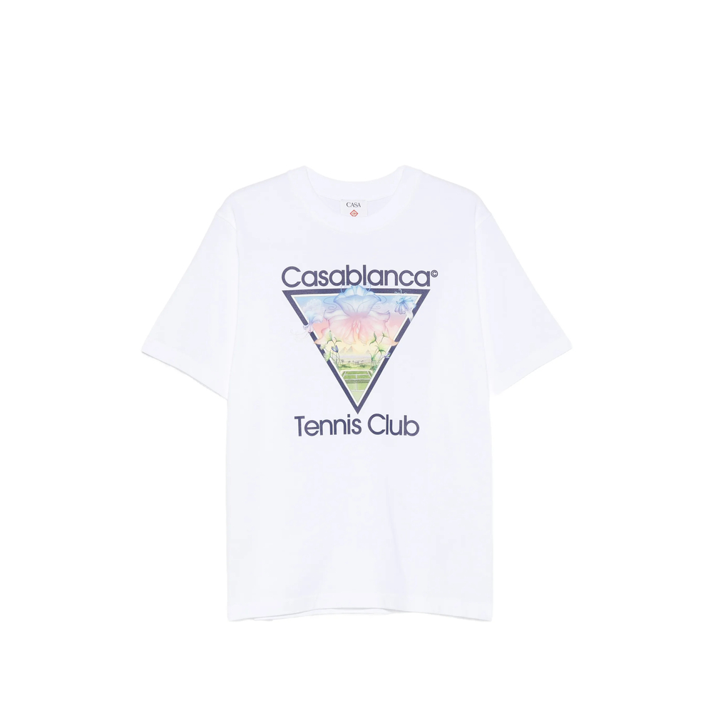White Tennis Club Icon Short Sleeve T-Shirt