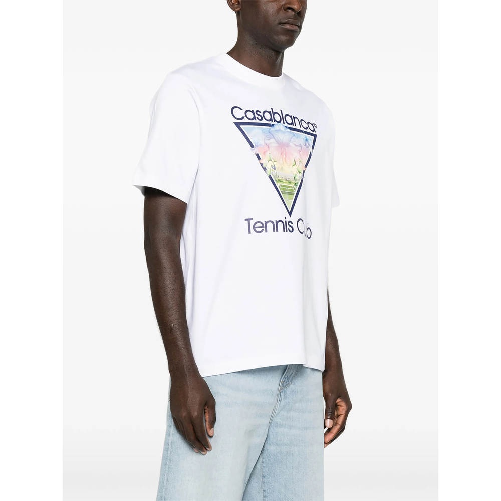 White Tennis Club Icon Short Sleeve T-Shirt