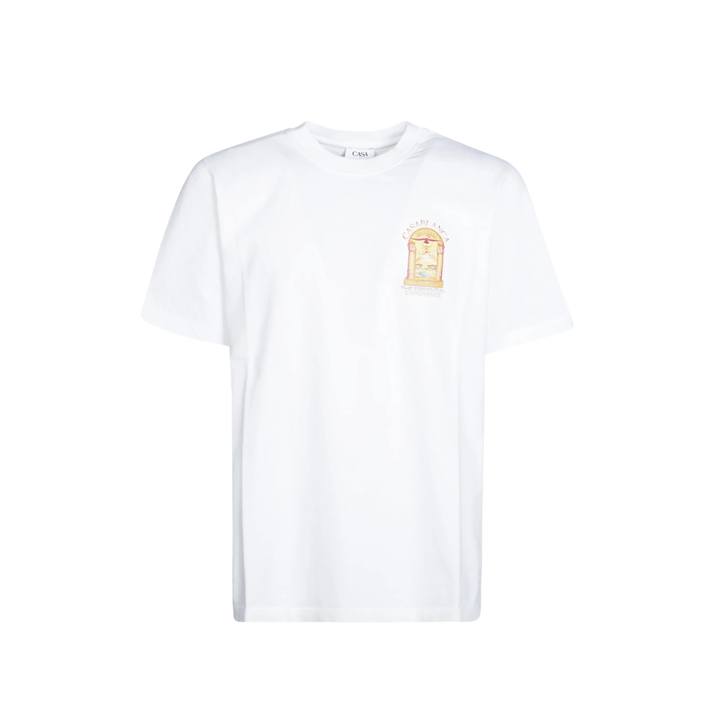 Casablanca Hermons Mirage-print T-shirt