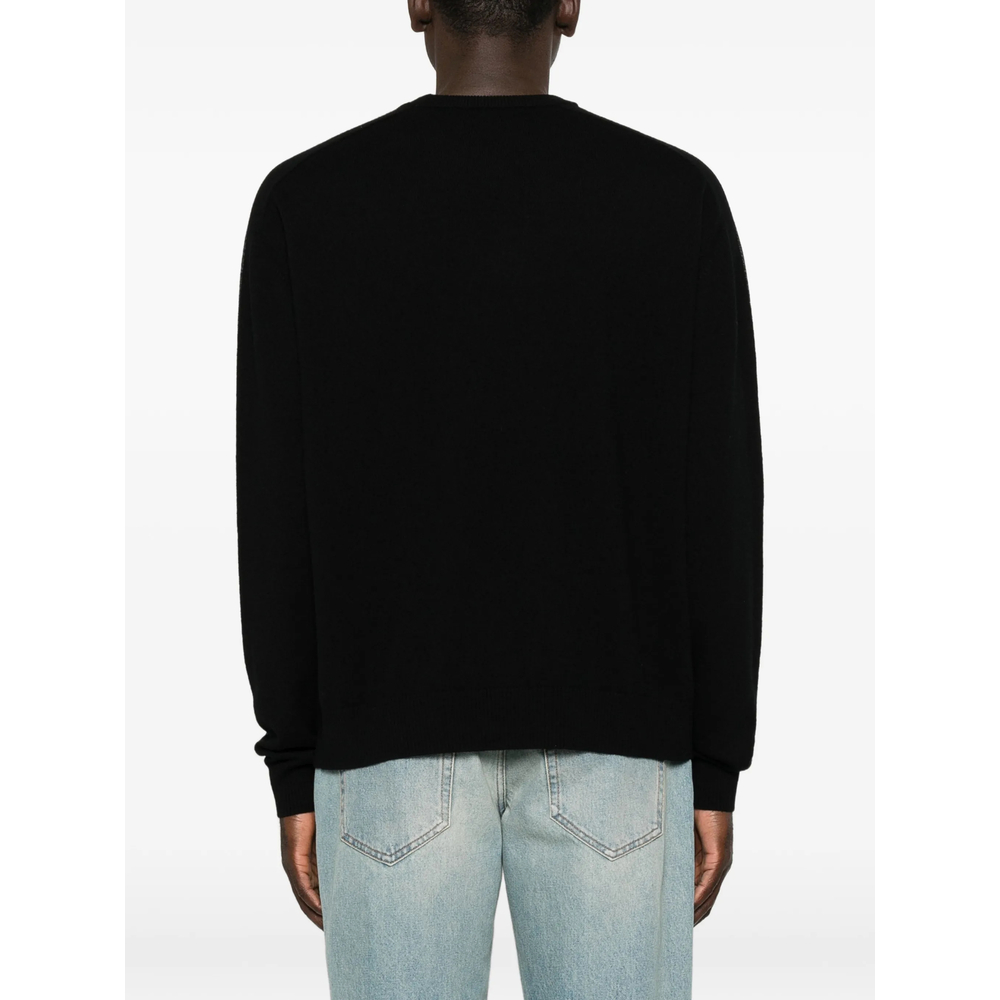 Logo-Embroidered Side-Stripe Sweater