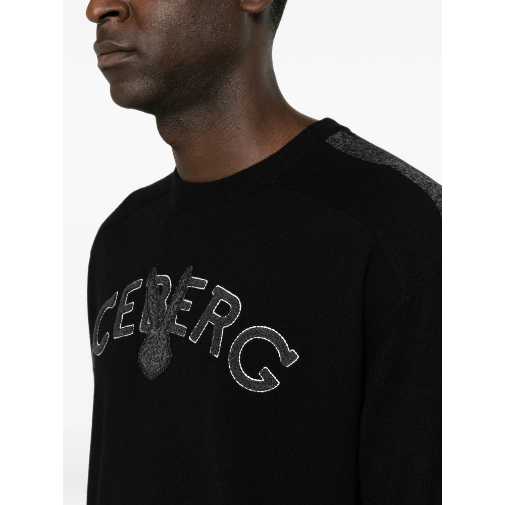 Logo-Embroidered Side-Stripe Sweater
