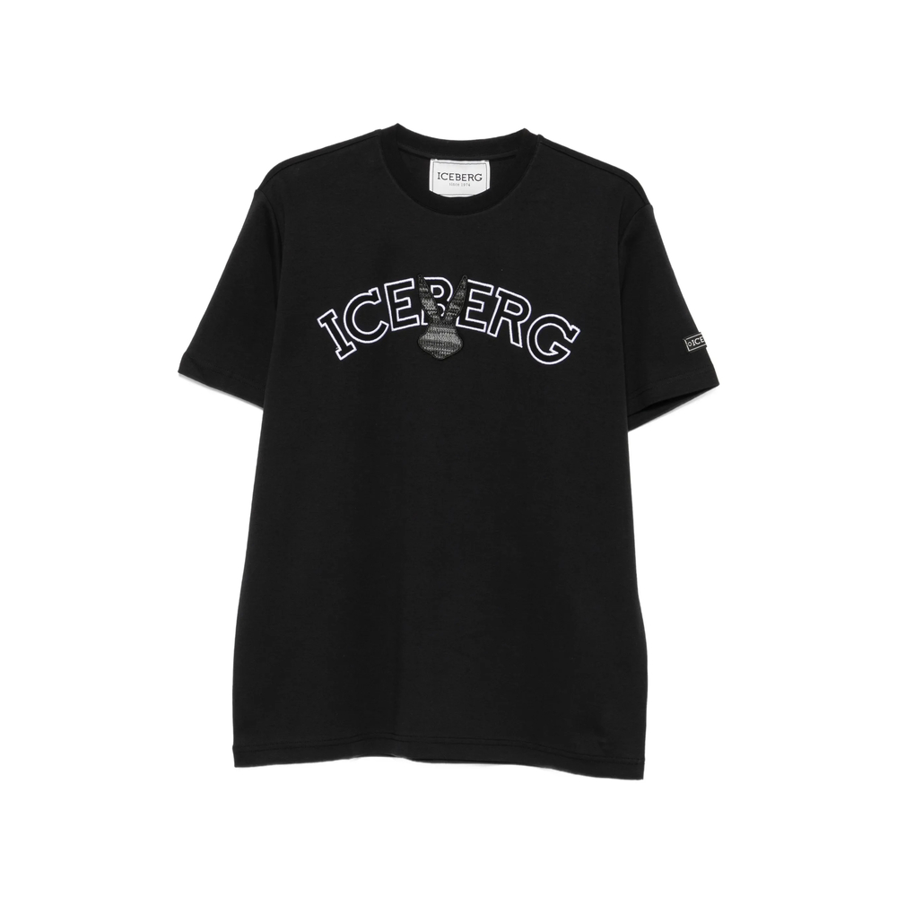 Iceberg Logo-patch T-shirt
