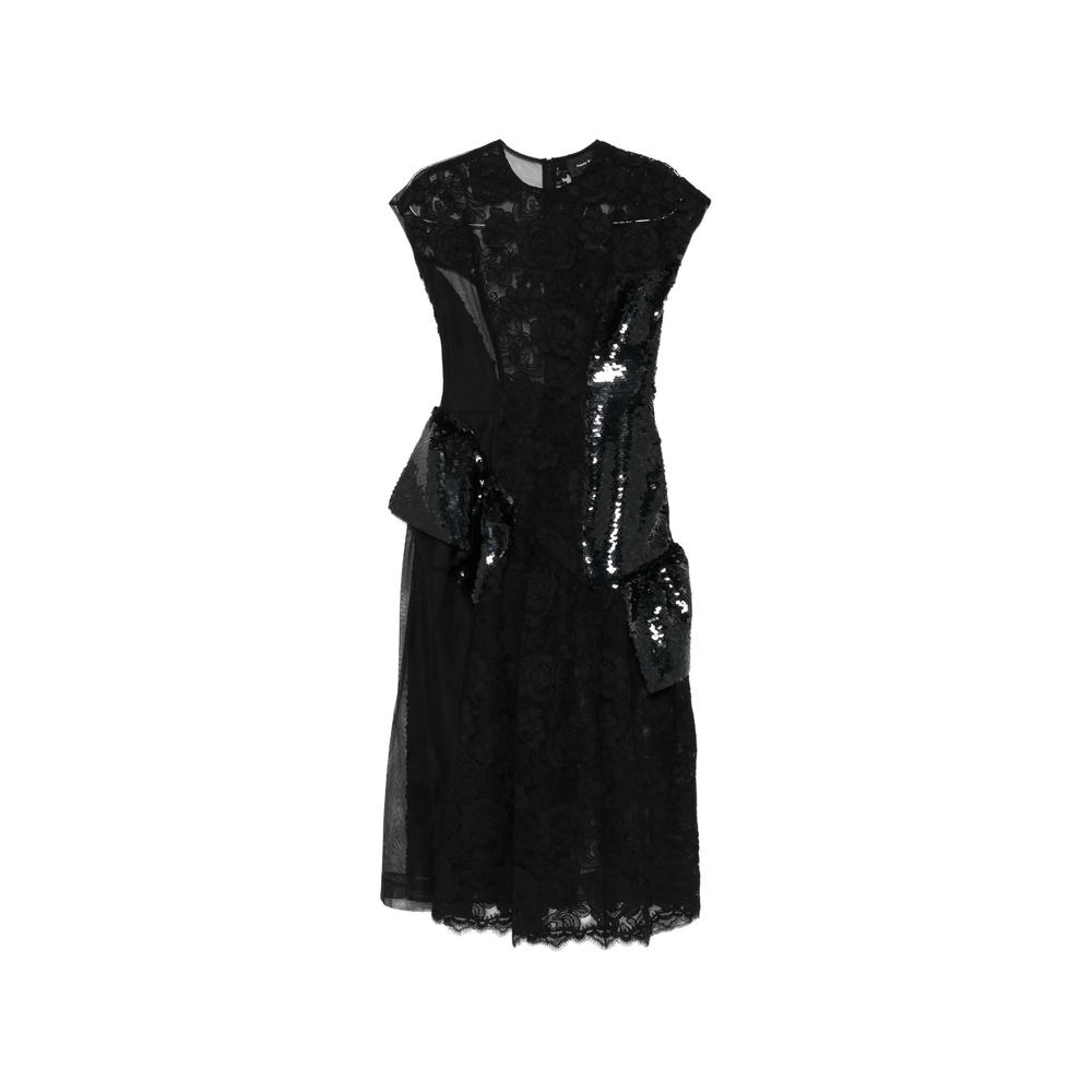 Simone Rocha Cap-sleeve Midi Dress
