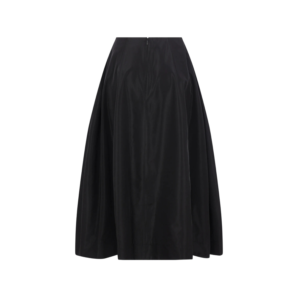 Taffeta Circle Midi