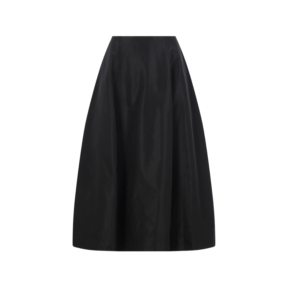 Simone Rocha Taffeta Circle Midi Skirt