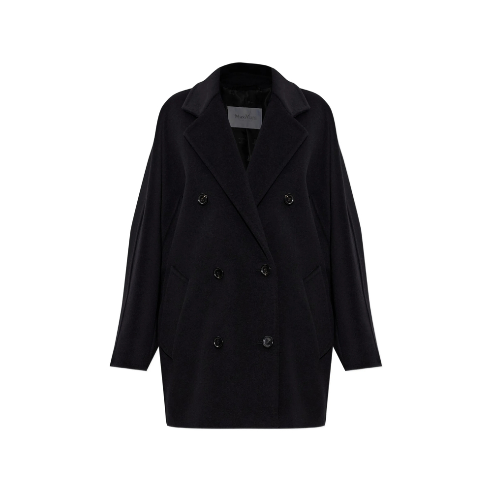 Max Mara Rebus Notch-lapel Double-breasted Coat