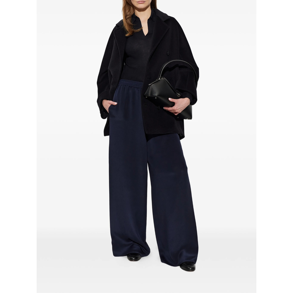 Rebus Notch-Lapel Double-Breasted Coat