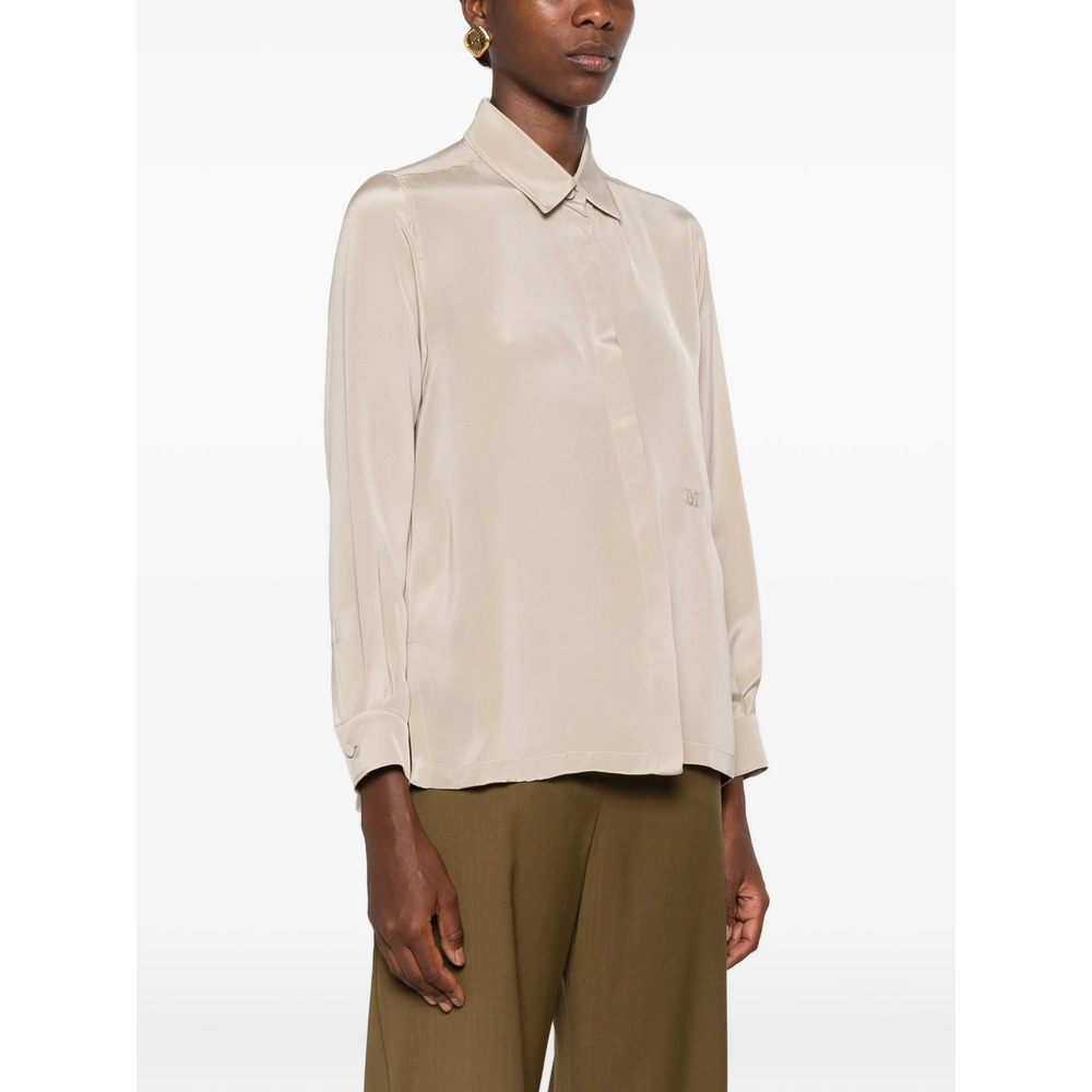 Geranio Embroidered-Logo Shirt