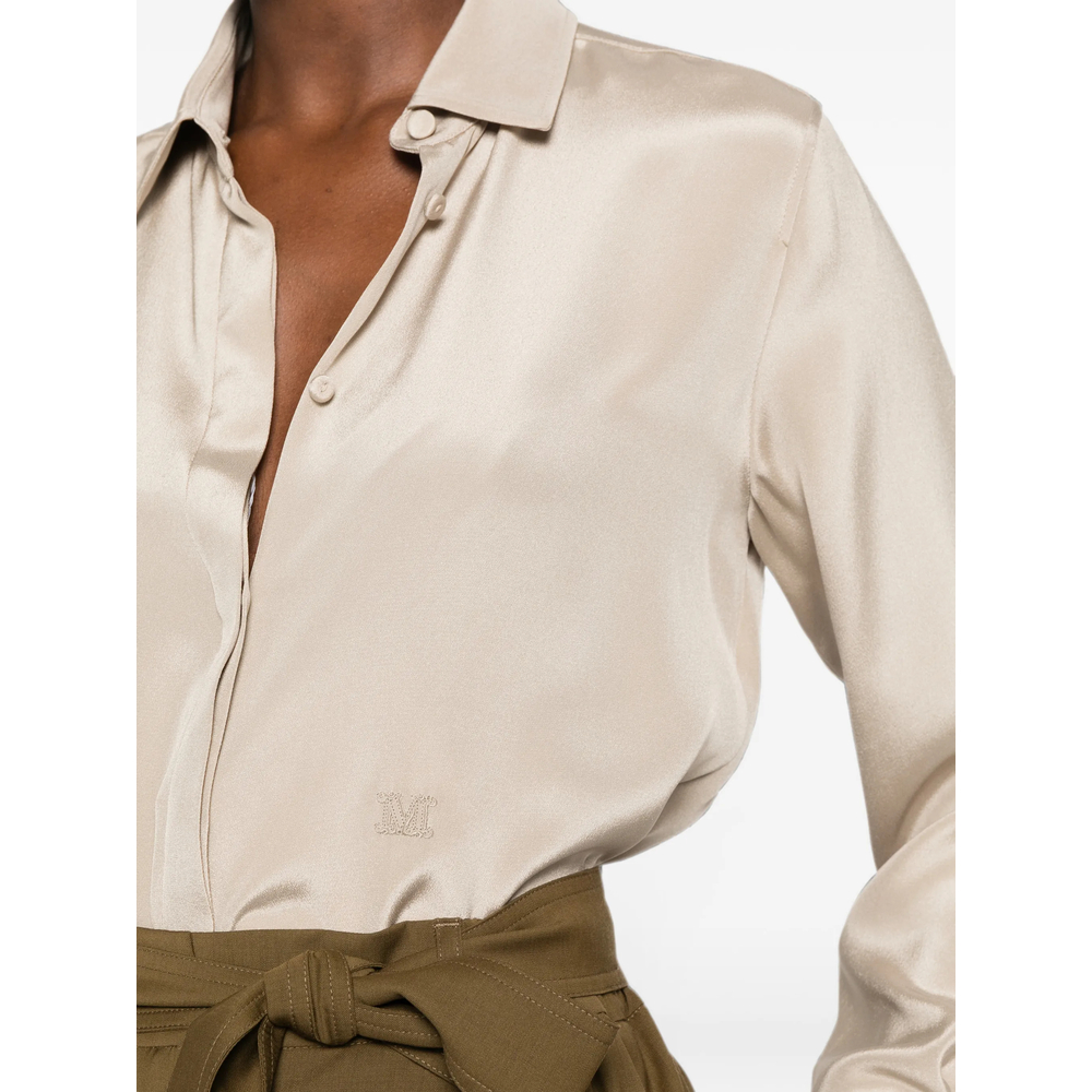 Geranio Embroidered-Logo Shirt