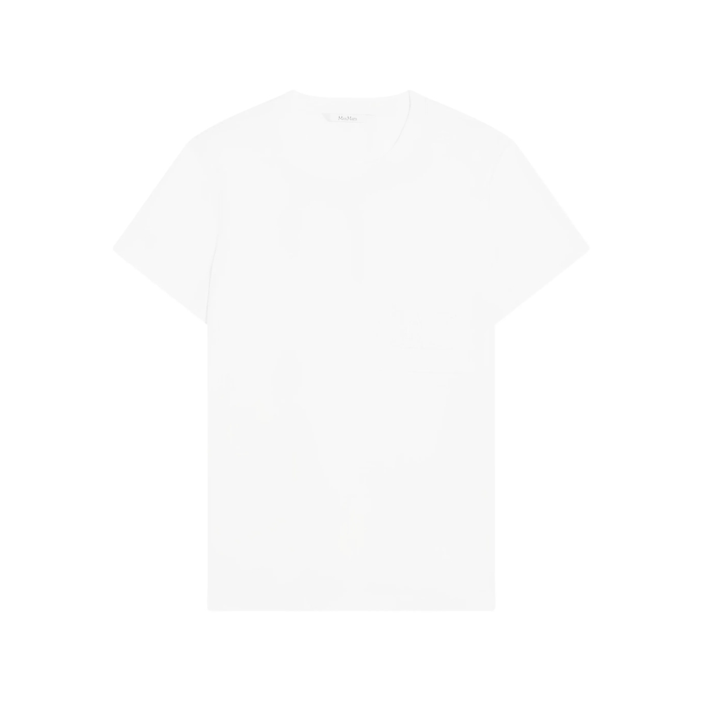 Max Mara Logo-embroidered Pocket T-shirt