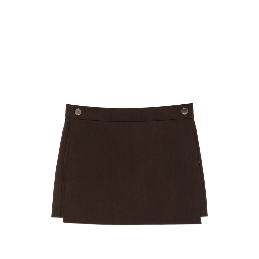 Sportmax Ottuso Button-detail Tailored Skort