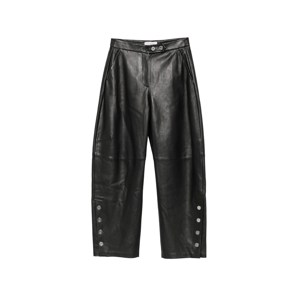 Sportmax Cinepresa Leather Trousers