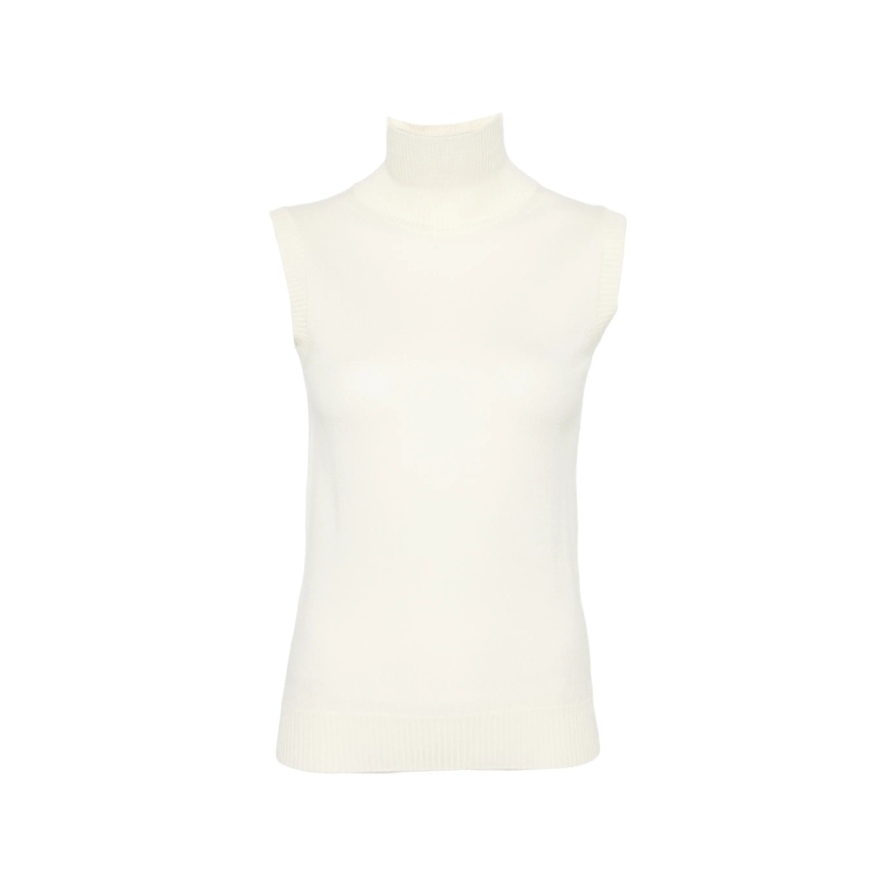 Sportmax Sleeveless Roll-neck Sweater