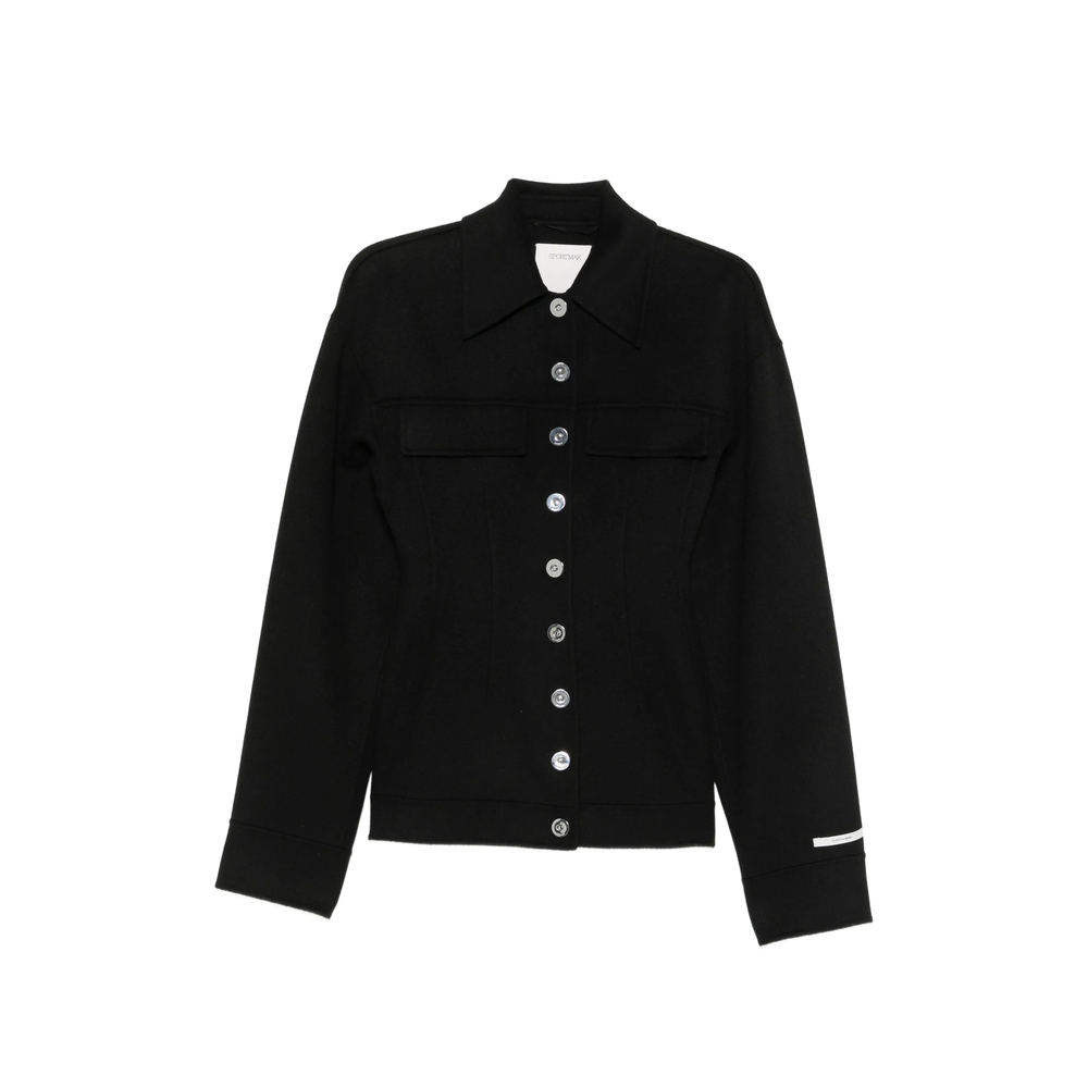 Sportmax Panelled Button-down Jacket