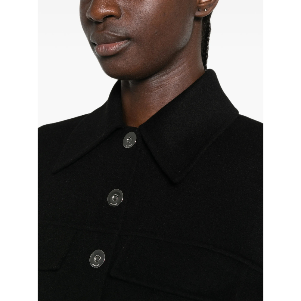 Panelled Button-Down Jacket
