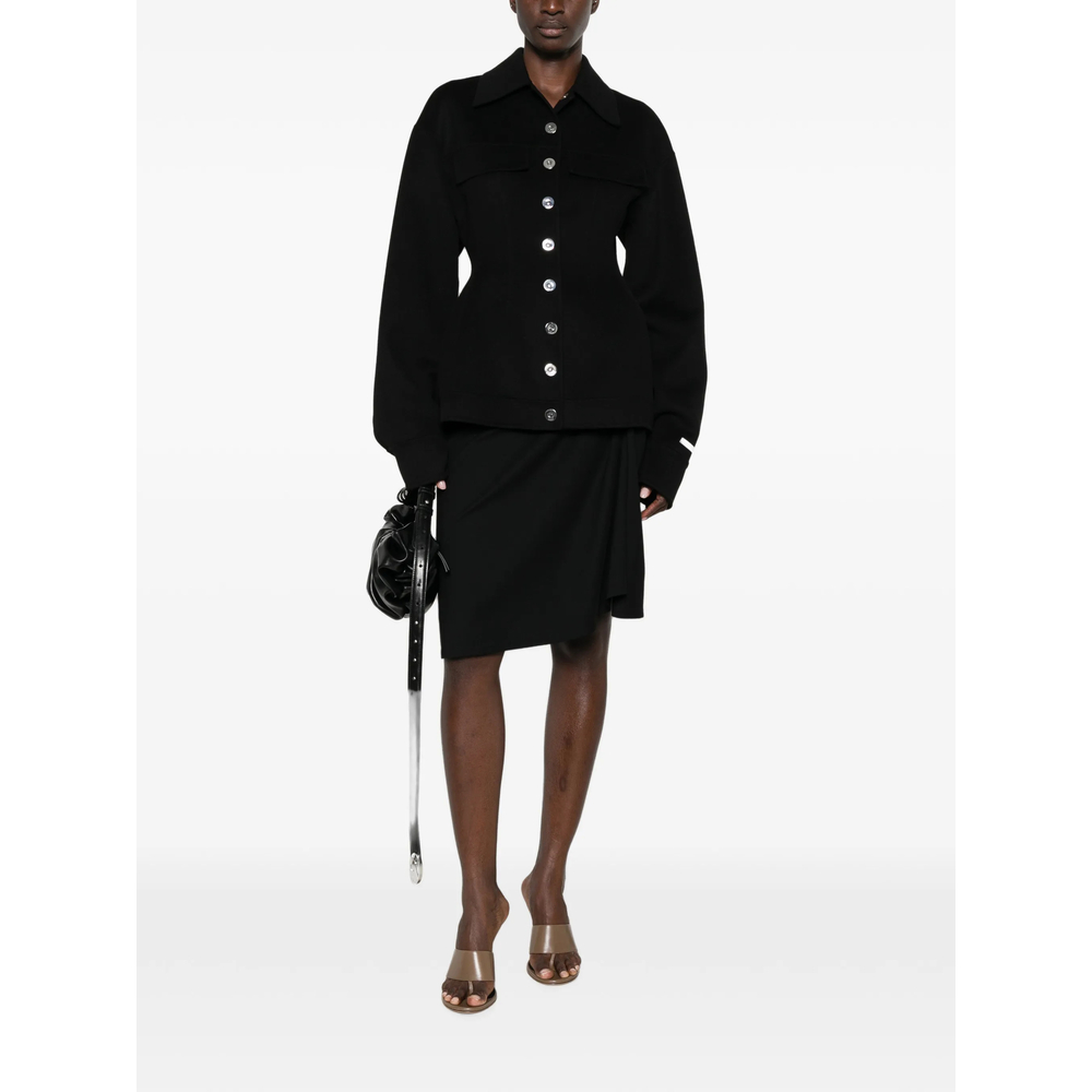 Panelled Button-Down Jacket