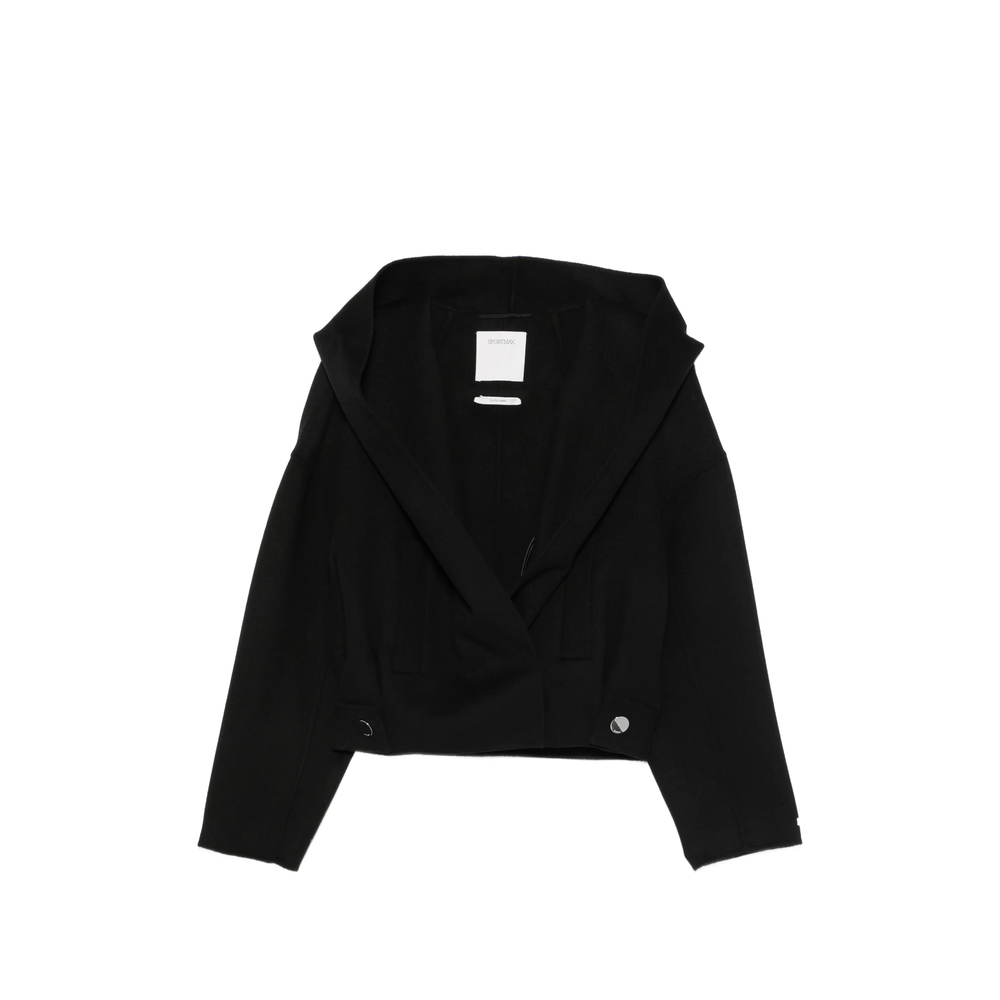 Sportmax Hooded Cropped Coat