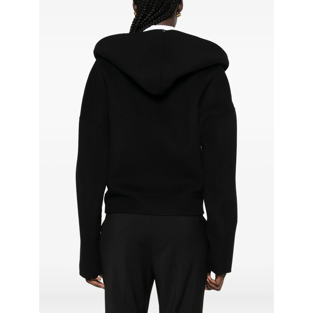 Hooded Cropped Coat