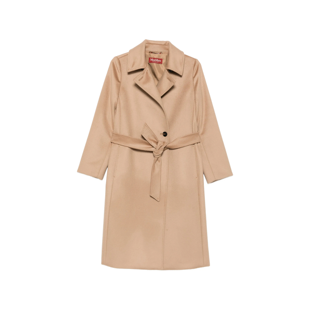 Max Mara Studio Belted Wool Coat