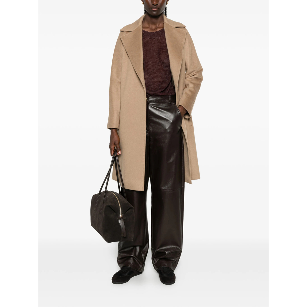 Studio Dravenna Belted Notch-Lapels Coat