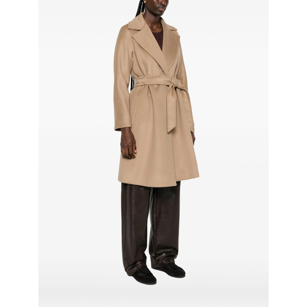 Studio Dravenna Belted Notch-Lapels Coat