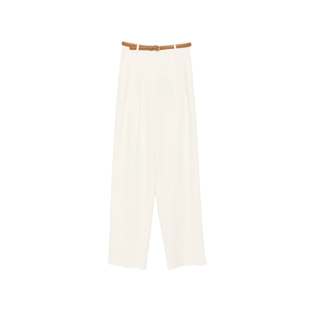 Max Mara Studio Adunco Pleated Pressed-crease Trousers