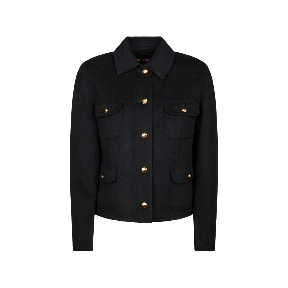 Max Mara Studio Button-up Pocket-detail Jacket