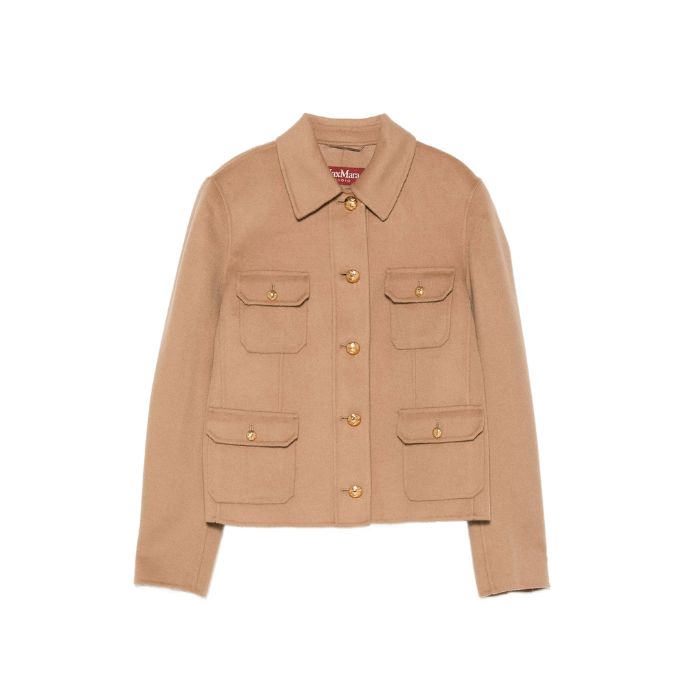 Max Mara Studio Button-up Utility Jacket