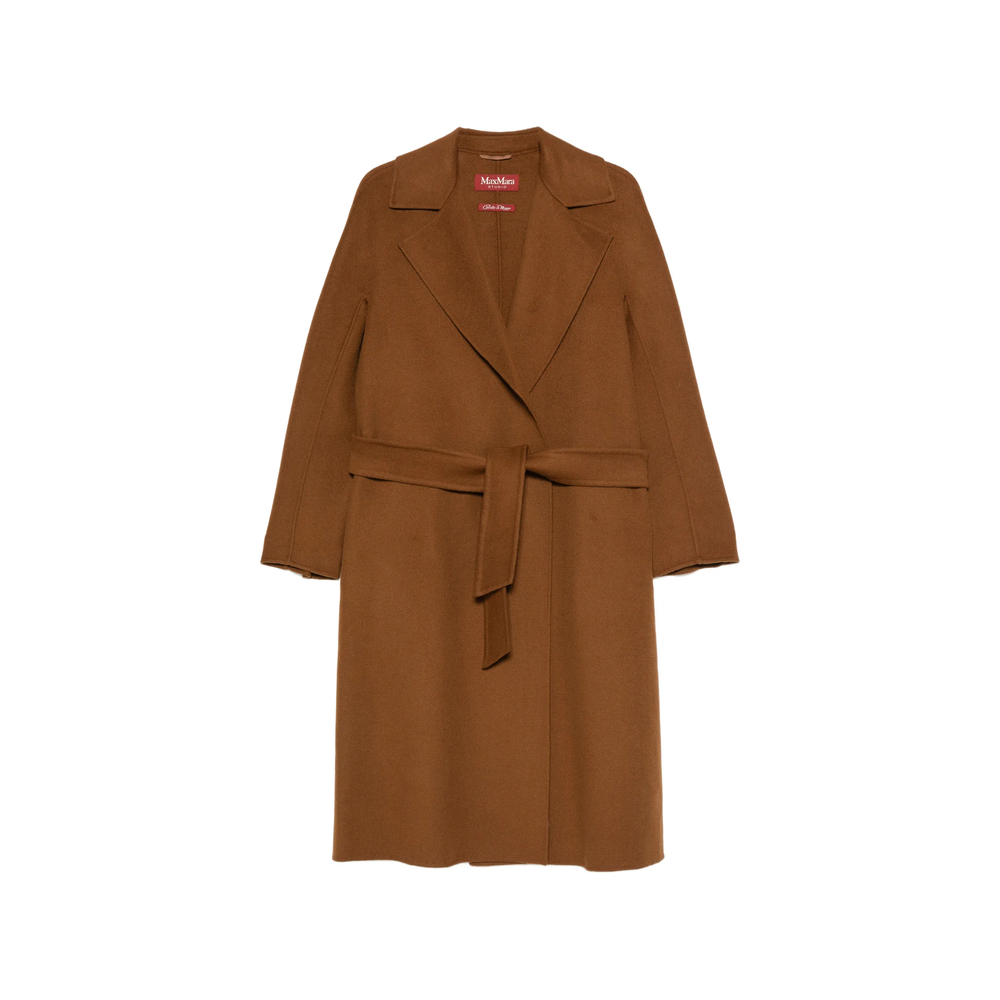 Max Mara Studio Belted Notch-lapel Coat