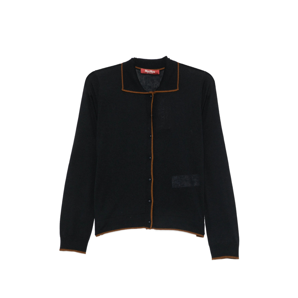 Max Mara Studio Pointed-collar Cardigan