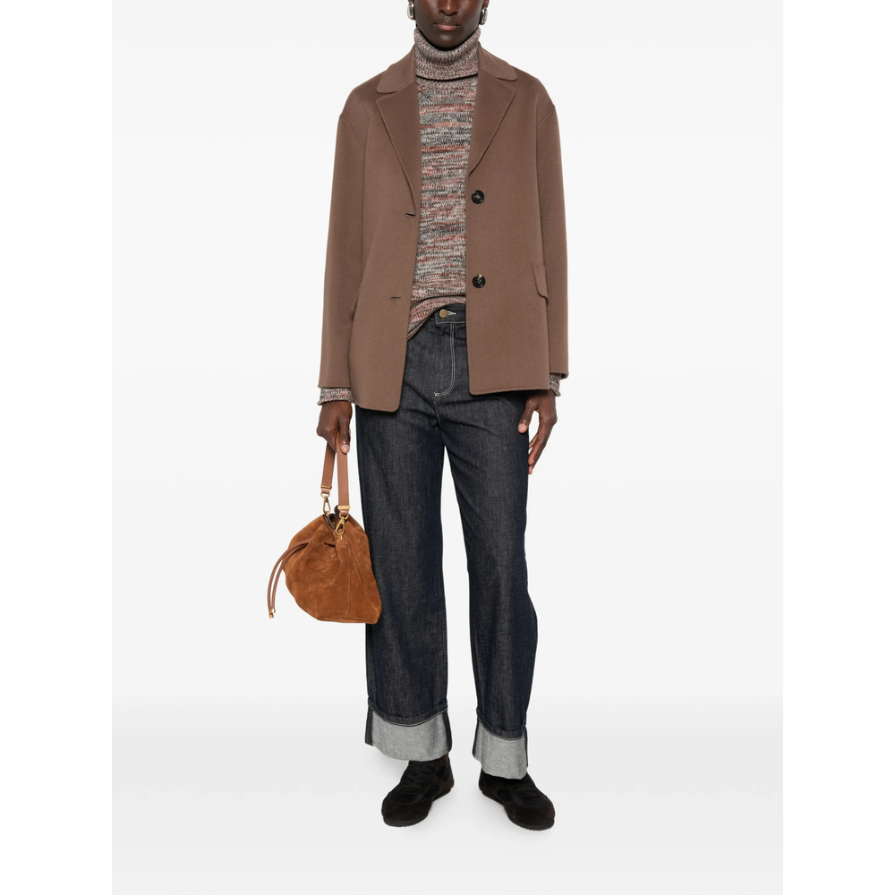 'S Max Mara Melfi Single-Breasted Notch-Lapel Jacket