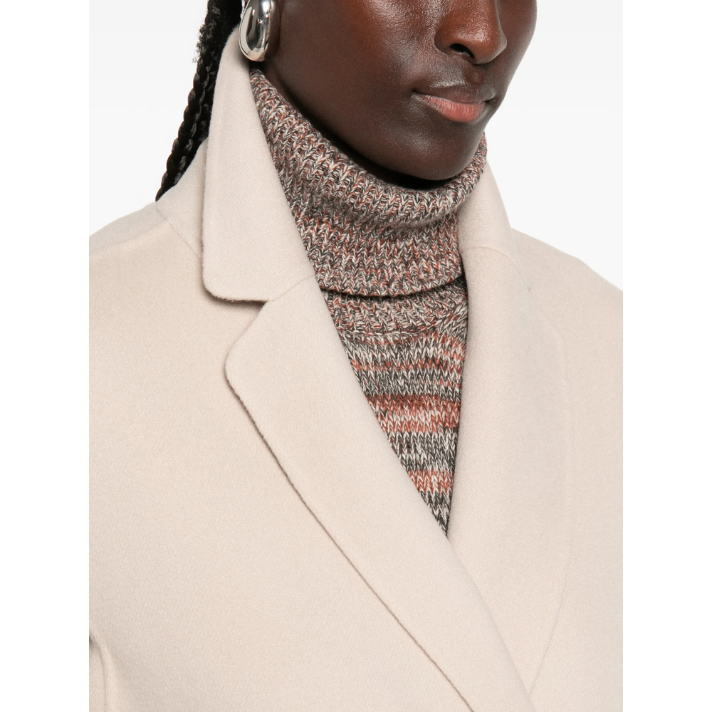 'S Max Mara Esturia Belted Notch-Lapel Coat