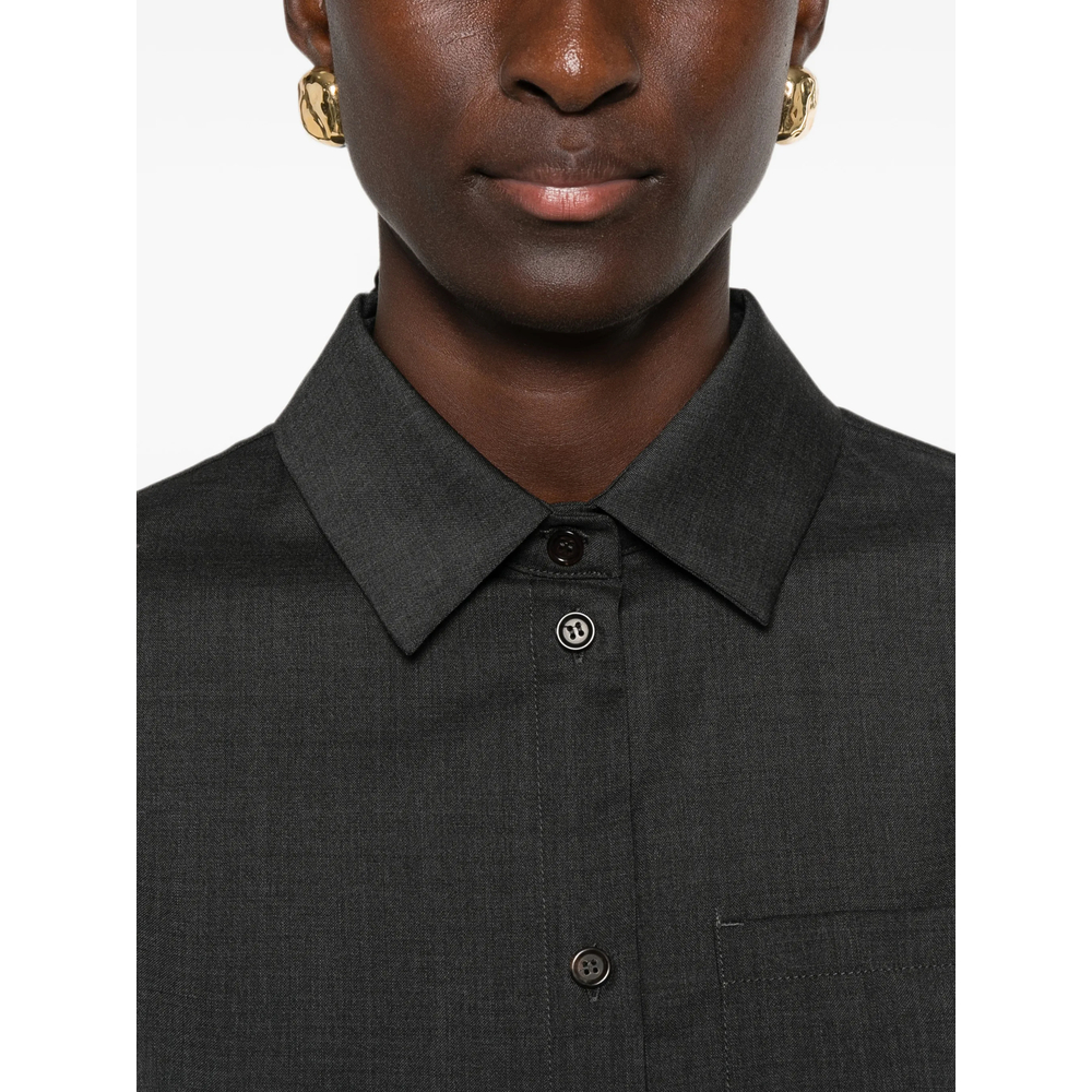 'S Max Mara Button-Up Chest-Pocket Shirt