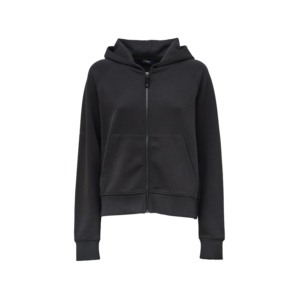 's Max Mara Logo-embroidered Zip-up Hoodie In Grey