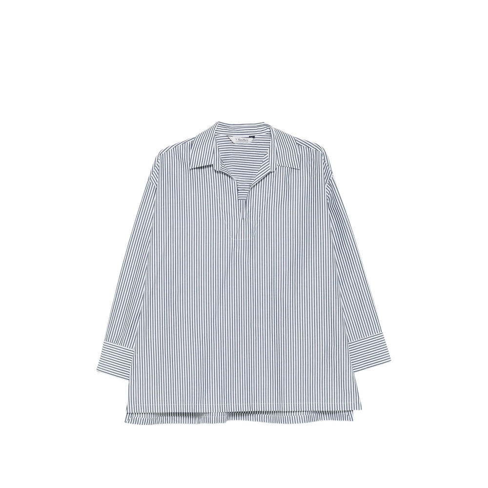 'S Max Mara Cristel Striped Cotton Shirt