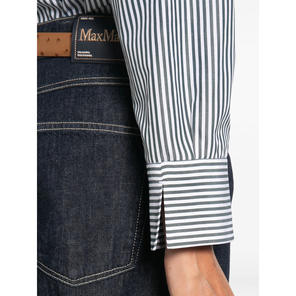 'S Max Mara Cristel Striped Cotton Shirt