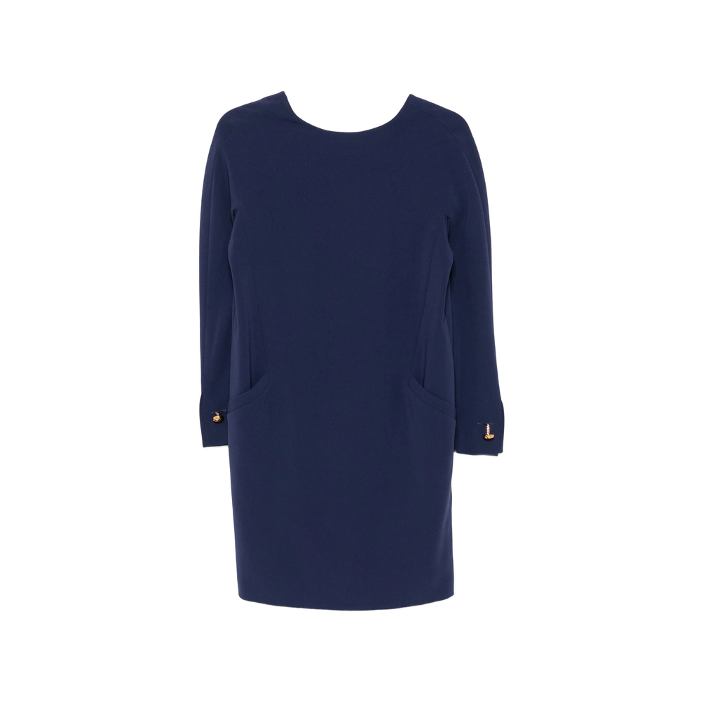 Max Mara Studio Button-cuff Mini Dress